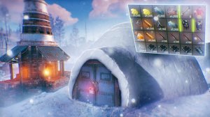 Раст, но я Живу в МВК Иглу целый Вайп с Миллионами Ресурсов! в Rust