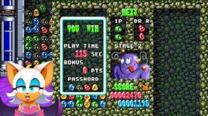 Rouge the Bat CHEATS At Robotnik's Mean Bean Machine!