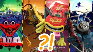 ХАГГИ ВАГГИ-ПОЕЗД, САМОСВАЛ-ПАУК, МАККУИН-МОНСТР, ПАРОВОЗМК ТОМАС-ПАУК Ep. 105