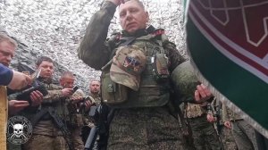 В отряде БАРС-32 состоялся обряд верстания добровольцев в казаки