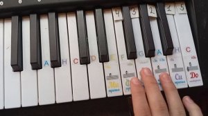 «Мелодия из Головоломки» на пианино!