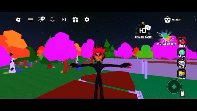 Alastor танцует под тёплую музыку