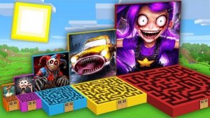 ЧТО ВНУТРИ ЭТОГО ЛАБИРИНТА ВСЕХ МОНСТРОВ КРИПИПАСТЫ | POPPY PLAYTIME | ДОКТОР НИГДЕ В MINECRAFT?