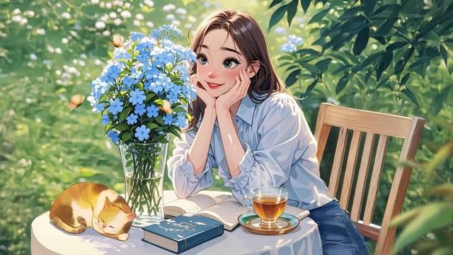 Музыка детям  для работы и учёбы, расслабляющая для концентрации