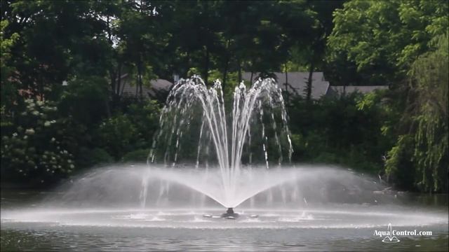 Плавающий фонтан Aqua Control серии Display Aerator с насадкой Super Lily