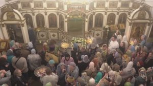 Запись трансляции 4 апреля 17:00. Всенощное бдение