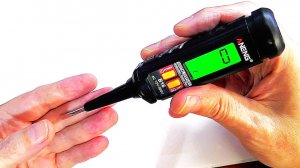 Универсальная индикаторная отвёртка, доработка, настройка и зарядка, тестер напряжения ANENG B16.