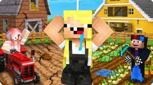 🌾Я ПОСТРОИЛА САМУЮ ДОРОГУЮ ФЕРМУ в МАЙНКРАФТ! НУБИК