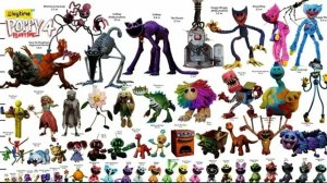 ВСЕ МОНСТРЫ по РОСТУ и их ЗВУКИ! Poppy playtime