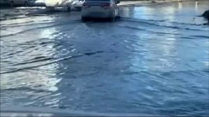 Разлив на улице Малиновского