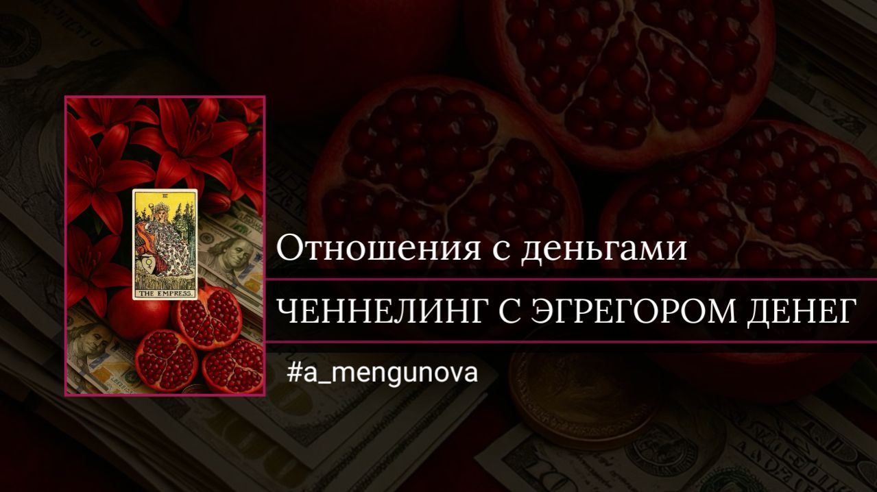 Отношения с деньгами.Ченнелинг с эгрегором Денег/Изобилия + практика