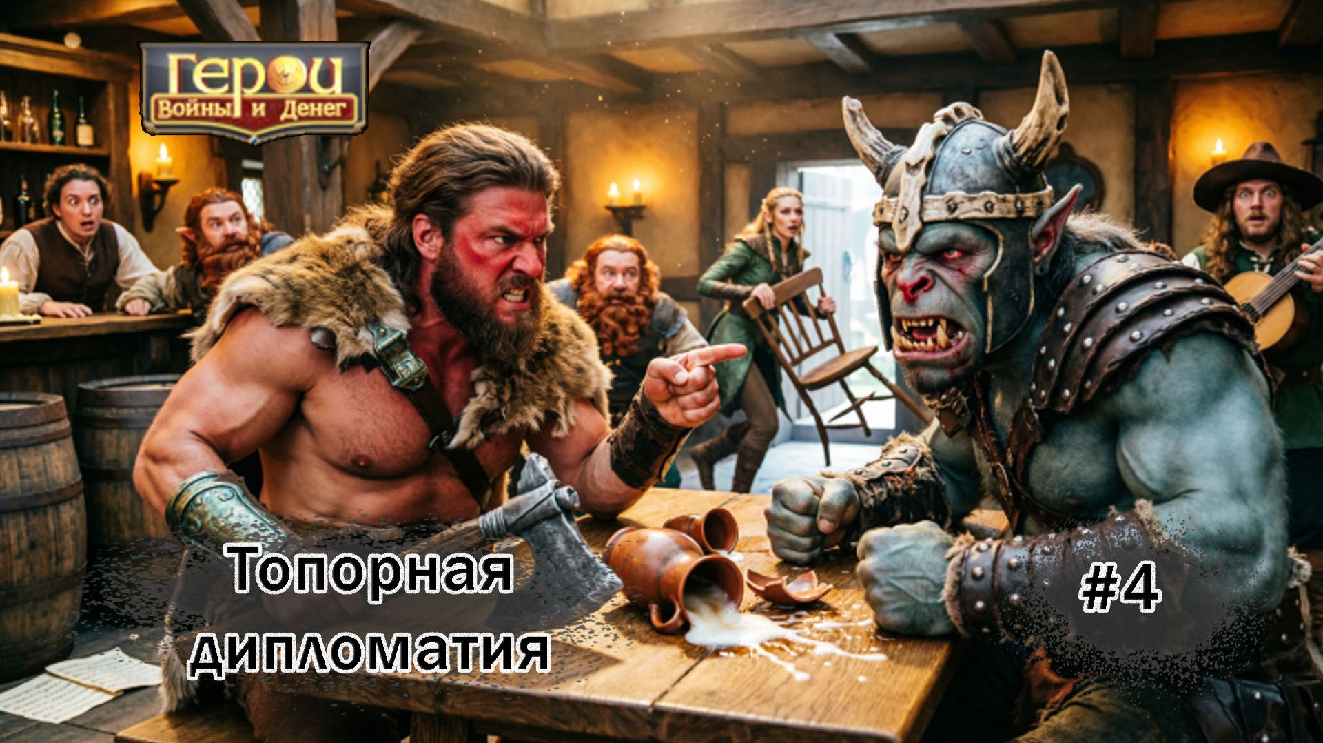 Слава Крюг Хуку! | Топорная дипломатия #4 | Герои войны и денег