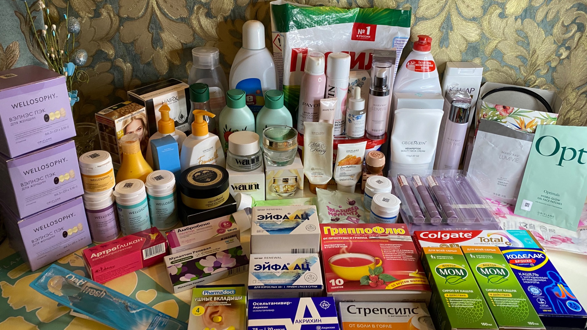 #пустые баночки, огромное количество за март и февраль🧴🗑️ на от г к