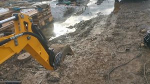 серповидный ковш 20см. на мини экскаватор 29575