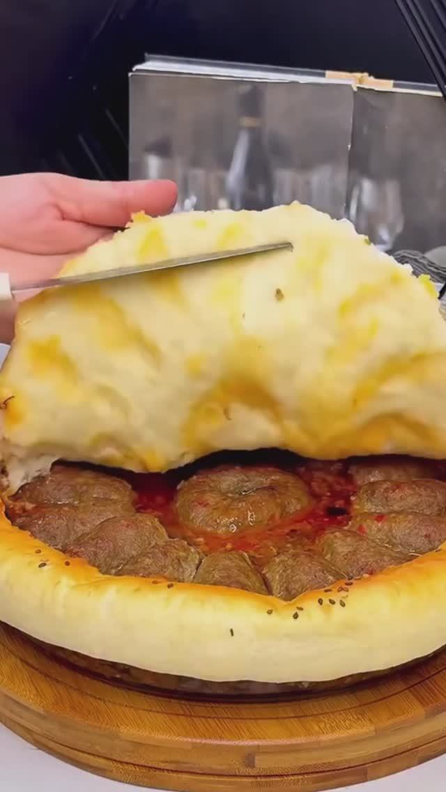 Фаршированные овощи под тестом.