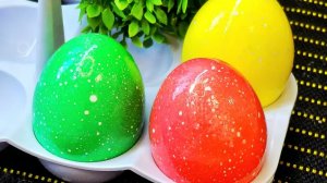 Секрет  крапчатых яиц к Пасхе...всего один простой шаг