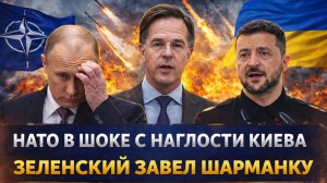 НАТО в шоке с попрошайничества Зеленского// Украина откусила руку кормящего! Путин говорил об этом!