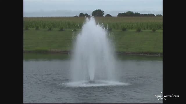 Плавающий фонтан Aqua Control серии Display Aerator с насадкой Scepter