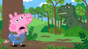 УДАЛЕННАЯ СЕРИЯ Свинка Пеппа! Джордж и Динозавр