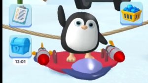 Sled Surfers. Пингвин на ледянке