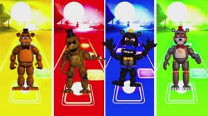 ФНАФ в Тайлс Хоп: Музыкальный Танцевальный Вызов — Ритм ЭДМ с Аниматрониками