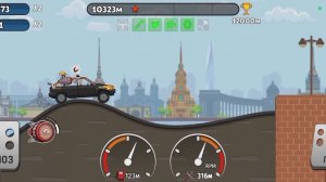 Мой рекорд в игре Hill dash racing 🏎️