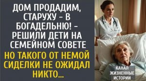 Истории из жизни: Дом продадим, старуху - в богадельню! - решили дети на семейном совете…