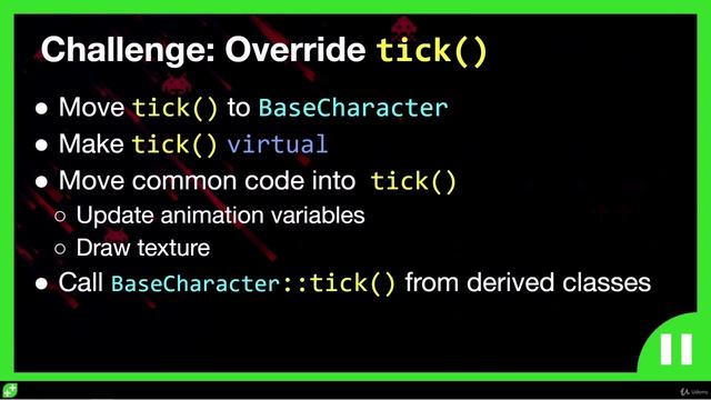 GameDev.tv - 074 - Overriding Functions смотреть онлайн