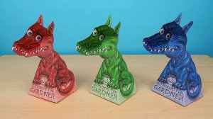 Дракон, который следит за тобой! Как сделать из бумаги за 5 минут