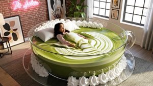 В какой кровати вты бы уснул? 🛌🍵  Классный АСМР с помощью ИИ