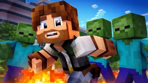 ПОЯВИЛСЯ ЗОМБИ ВИРУС! ДЕНЬ 1. ЗОМБИ АПОКАЛИПСИС В МАЙНКРАФТ - МАЙНКРАФТ СЕРИАЛ ПРО ЗОМБИ #1