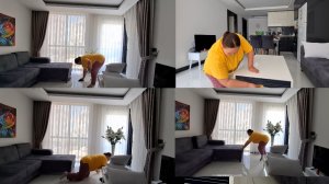 ДОМАШНИЕ ХЛОПОТЫ НАМЕТИЛА ПЛАН И НАЧАЛА ДЕЙСТВОВАТЬ