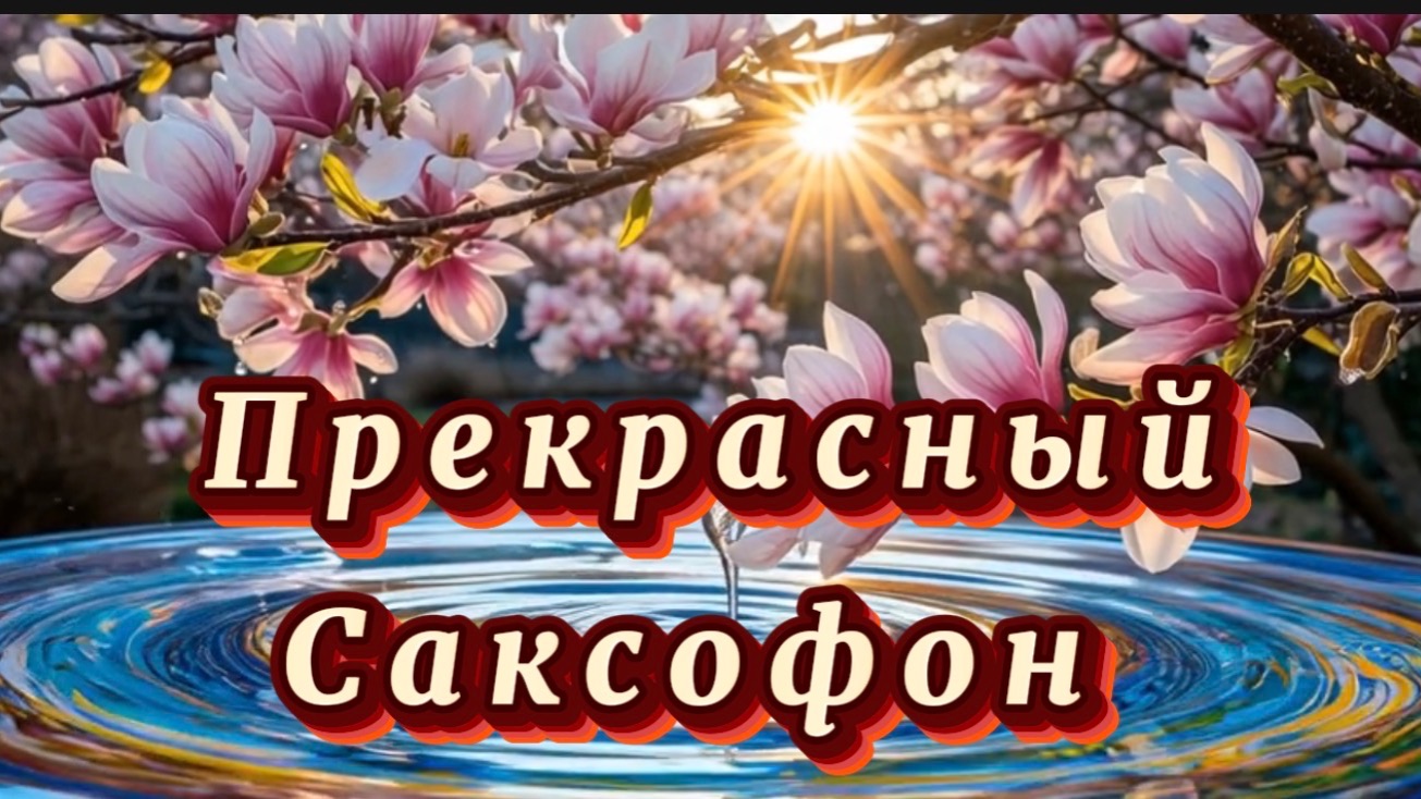 Прекрасный саксофон, музыка для души