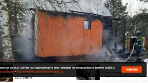 Отец и сын погибли при пожаре в Подмосковье