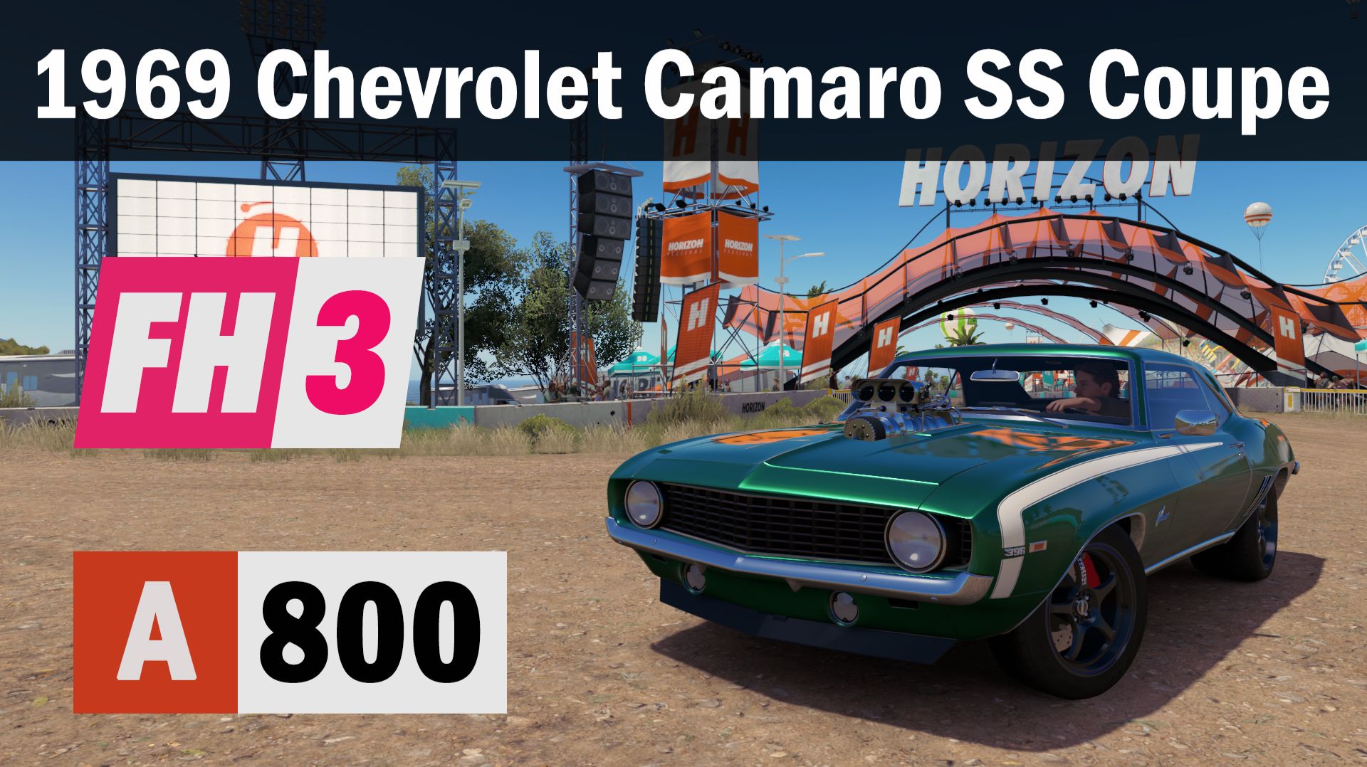 Forza Horizon 3 - 1969 Chevrolet Camaro Super Sports Coupe, Race