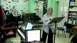 Эх, Андрюша - корректируем. На санках - вспоминаем для конкурса. Анастасия Щелканова. Эстрада