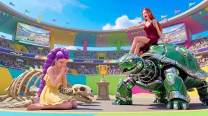 Изумрудное семейство против Рубинового семейства! Супер Мультики для детей. Мультики смотреть