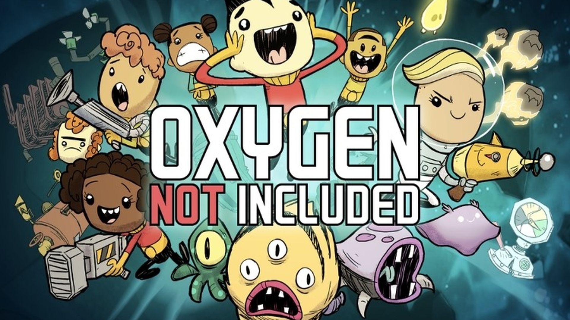 Обживаю астероид, и пытаюсь не задохнуться. - Oxygen Not Included № 1