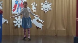 Зажигательный новогодний танец. Просто круто!
