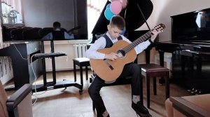 Калинин "Маленький испанец", исп. Крютченко Глеб, 1 класс, 9 лет