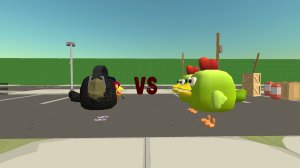 Военный1.0 VS двух Зомби