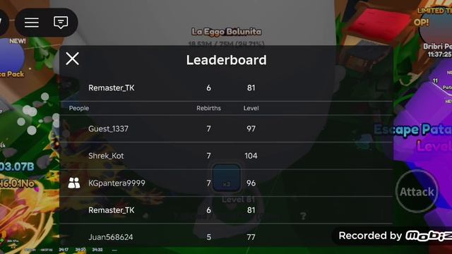 Я получил корал блох в брейнрот эволюции на эвенти