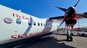 Dash 8-300 а/к Skyward Airlines | Рейс Найроби – Момбаса – Ламу | Древний город Ламу