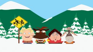 южный парк заставка ( В виде алеша попович и тугарин змей)