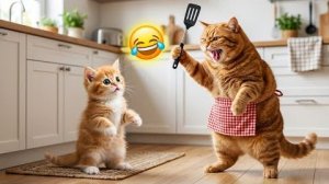 Смешные Кошки-Коты 2025 😸Лучшие приколы с кошками и Животными!😸 Кошки😸 Животные- Смешное видео!