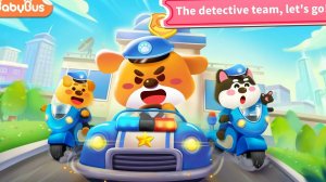 Малыш Панда развивающая игра для детей мультфильм Шериф Лабрадор