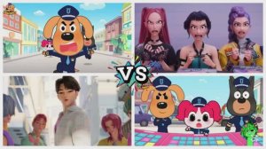 Тайлс Хоп: Музыкальный Баттл — К-Поп Охотники на Демонов против Шерифа Лабрадора