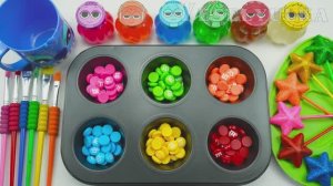 Успокаивающее видео сделай мега‑весёлые радужные воздушные шары‑конфеты с машинами Disneyi ASMR #104