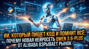 Qwen3.6-Plus Модель на 1М токенов