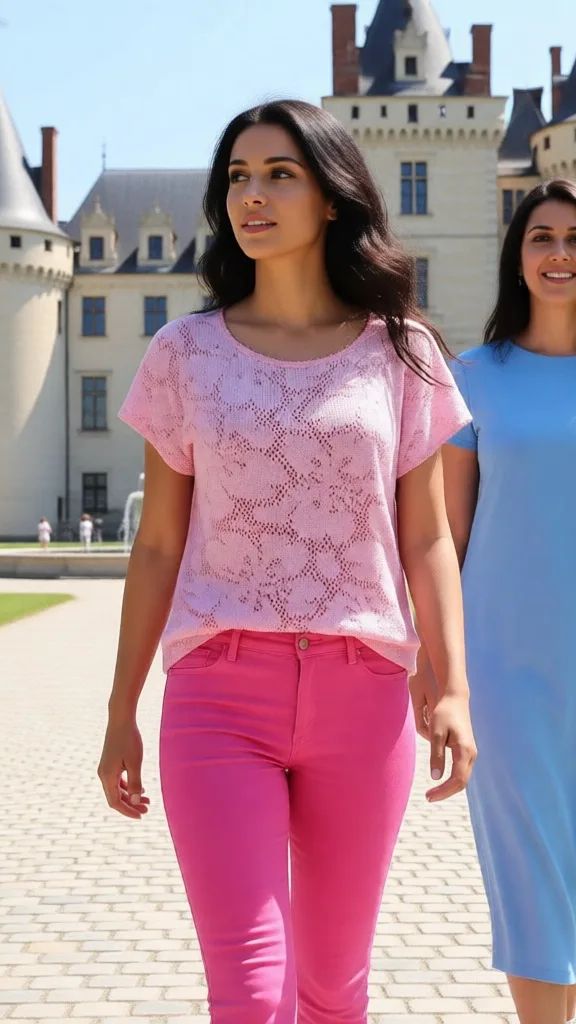 Вяжем Топ. Хлопок. Панчлейс.